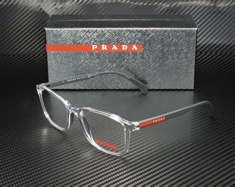 prada glasses clear frame